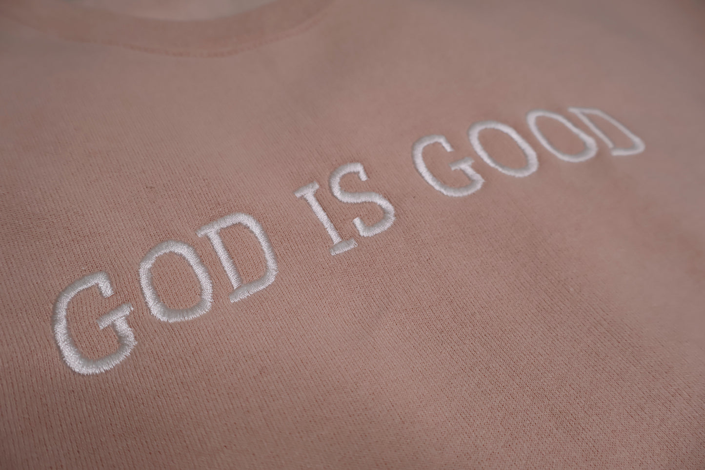God Is Good Dusty Pink