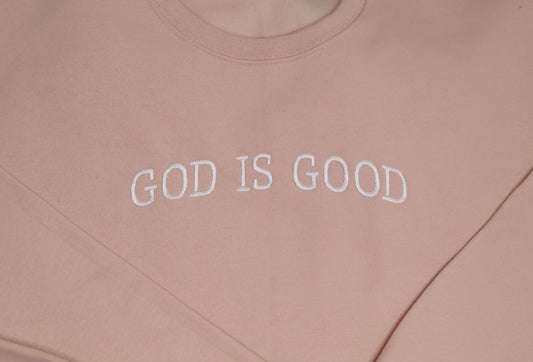 God Is Good Dusty Pink